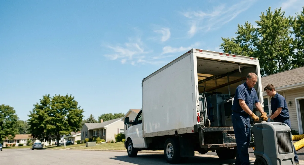 Water Damage Cleanup in Port Byron, IL near me